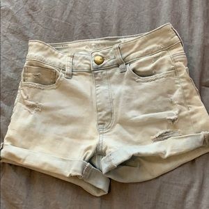 Light Wash American Eagle Denim Shorts